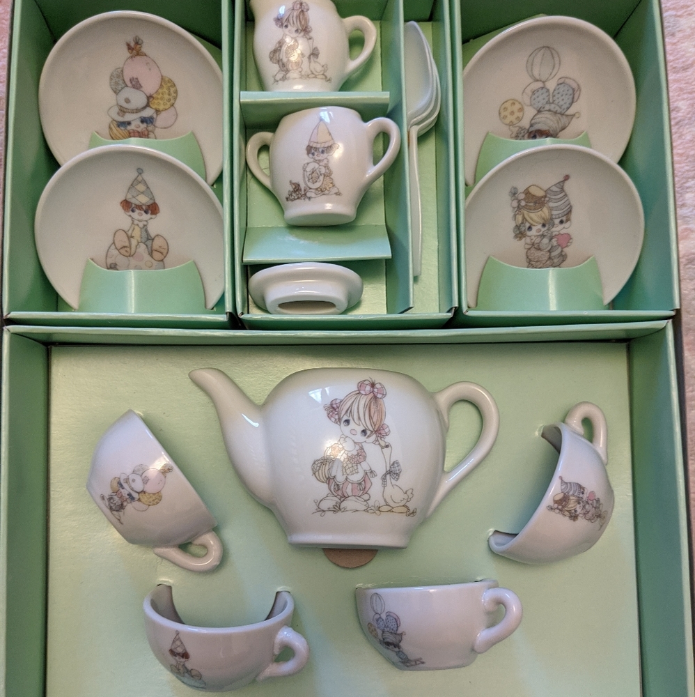 Precious Moments Tea Set